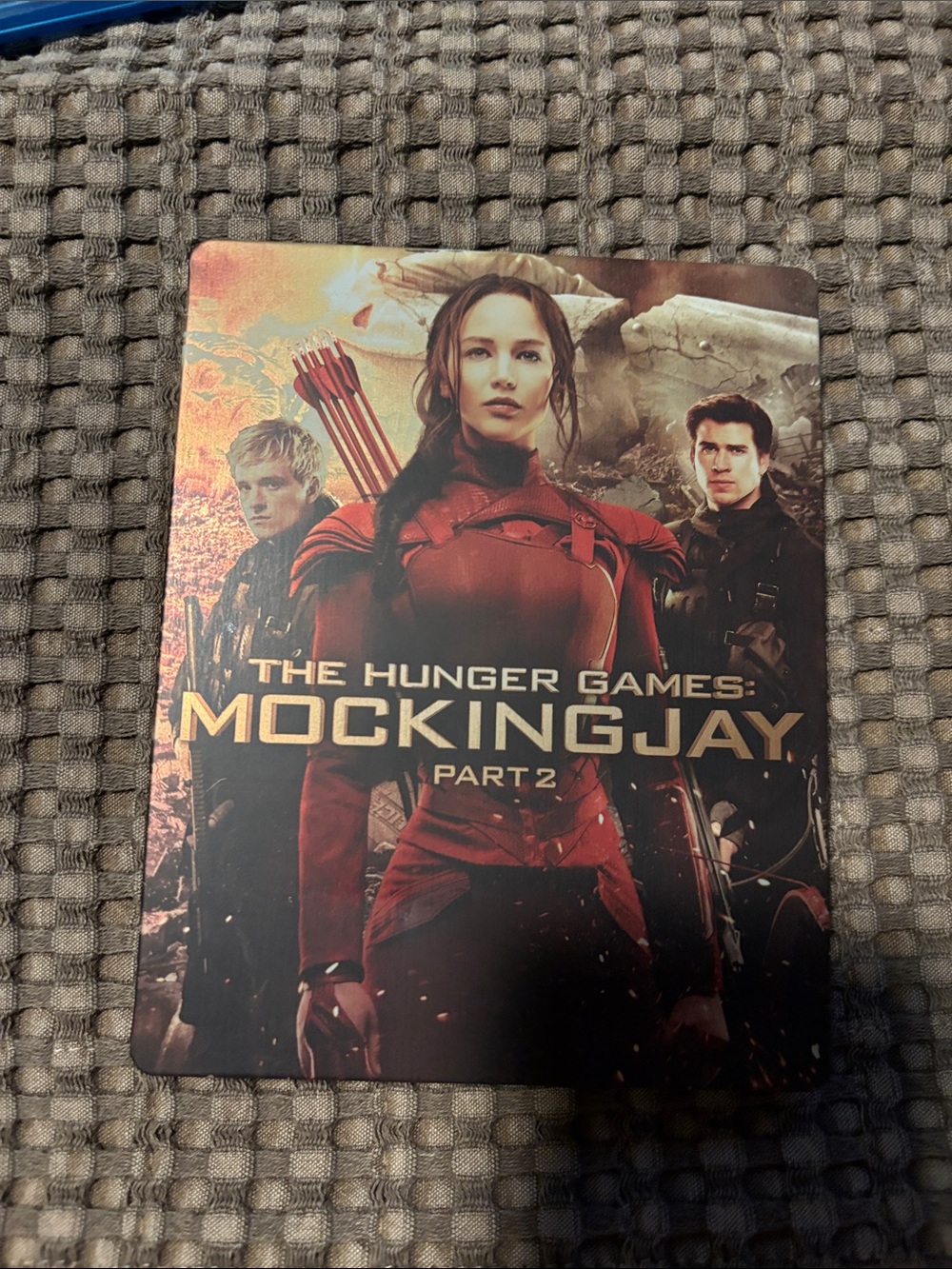 Mockingjay Part 2 Collectible Steelbook-Style Case in Red